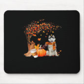 Es ist Fall Y’all Hund Erntedank Halloween Aesthet Mousepad (Vorne)