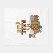 Es ist Fall Y’all, Leopard Pumpkins und Öfen Fleecedecke (Vorderseite (Horizontal))