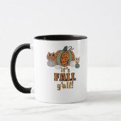 Es ist Fall Y’all, Leopard Pumpkins und Öfen Tasse (Links)