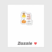 Es ist Fall Y’all Minimal Clean Aufkleber (Blatt)