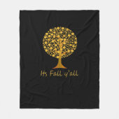 Es ist Fall Y’all Minimal Clean Fleecedecke (Vorderseite)