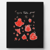 Es ist Fall Y’all Minimal Clean Fotoplatte (Vorderseite)