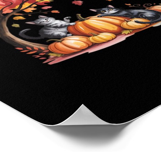 Es ist Fall Y’all Minimal Clean Poster (Ecke)