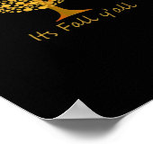 Es ist Fall Y’all Minimal Clean Poster (Ecke)