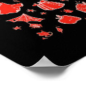 Es ist Fall Y’all Minimal Clean Poster (Ecke)