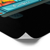 Es ist Fall Y’all Pumpkin Cool einzigartig Poster (Ecke)