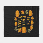 Es ist Fall Y’all Pumpkin Design Creative Art Fleecedecke (Vorderseite (Horizontal))