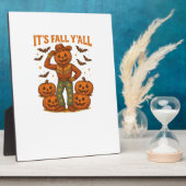 Es ist Fall Y’all Pumpkin Fotoplatte (Seite)