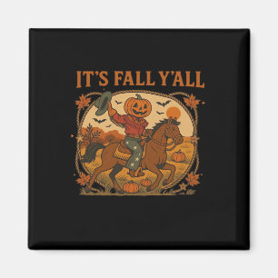 Es ist Fall Y’all Pumpkin Minimal Clean Magnet