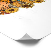 Es ist Fall Y’all Pumpkin Minimal Clean Poster (Ecke)