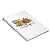 Es ist Fall Y’all Pumpkin Spice Leopard Pumpkin Pi Notizblock (Rechte Seite)