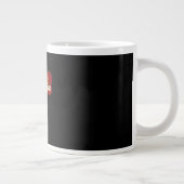 Es ist Fall Y’all Pumpkin Text Jumbo-Tasse (Rechts)