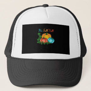 Es ist Fall Y’all Pumpkins Retro Graphic Truckerkappe