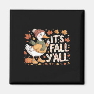 Es ist Fall Y’all Retro Classic Magnet