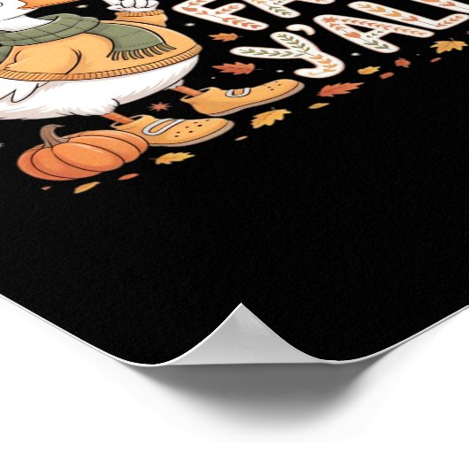 Es ist Fall Y’all Retro Classic Poster (Ecke)