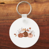 Es ist Fall Y’all Retro Classic Schlüsselanhänger (Vorderseite)