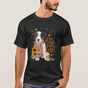 Es ist Fall Y All Russell Terrier Dog Erntedank T-Shirt