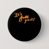 Es ist Fall Y’all Simple Ästhetik Style Button (Vorderseite)