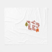 Es ist Fall Y’all Trendy Meme Fleecedecke (Vorderseite (Horizontal))