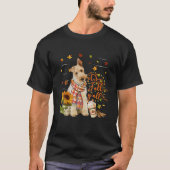 Es ist Fall Y All Wire Fox Terrier Dog Erntedank T-Shirt (Vorderseite)