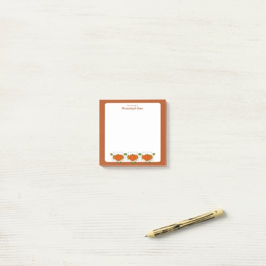 Es ist Fall Y'all - 3x3 Post-it Klebezettel (Auf Schreibtisch)