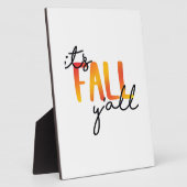 Es ist Fall Y'all ästhetische einfach Fotoplatte (Seite)