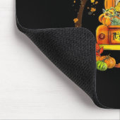 Es ist Fall Y'all Goldendoodle Erntedank Pumpkin Mousepad (Ecke)