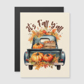 Es ist Fall Y'all Magnetkarte (Vorne/Hinten)