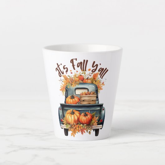 Es ist Fall Y'all Milchtasse (Vorderseite)
