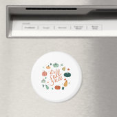 Es ist Fall Y'all. Mit Pumpkins und Blätter fallen Magnet (In Situ (Geschirrspüler))