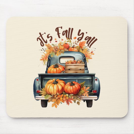Es ist Fall Y'all Mousepad (Vorne)