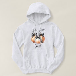 Es ist Fall Y'all: Pastel Pumpkins Hoodie