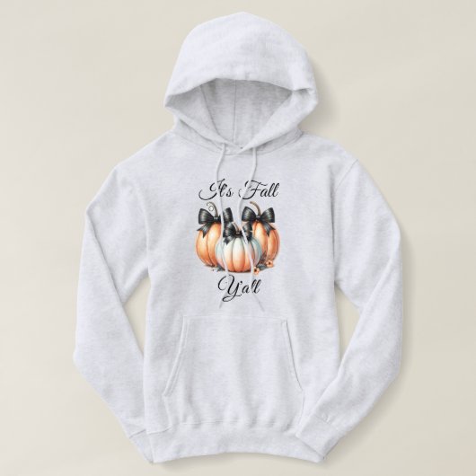 Es ist Fall Y'all: Pastel Pumpkins Hoodie (Design vorne)