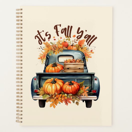 Es ist Fall Y'all Planer (Vorderseite)