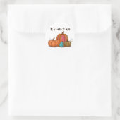 Es ist Fall Y'all Pumpkins Runder Aufkleber (Tasche)
