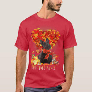 Es ist Fall Y'all Scottish Terrier Dog Liebhaber D T-Shirt