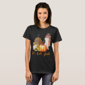 Es ist Fall Y'all Sheltie Dog Leopard Pumpkin Fall T-Shirt (Vorne ganz)