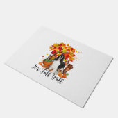 Es ist Fall Y'all Springer Spaniel Hund Halloween Fußmatte (Schrägansicht)