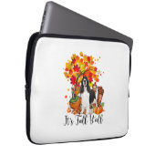 Es ist Fall Y'all Springer Spaniel Hund Halloween Laptopschutzhülle (Vorne Rechts)