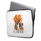 Es ist Fall Y'all Springer Spaniel Hund Halloween Laptopschutzhülle (Vorderseite Links)