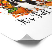 Es ist Fall Y'all Springer Spaniel Hund Halloween  Poster (Ecke)
