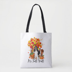 Es ist Fall Y'all Springer Spaniel Hund Halloween  Tasche