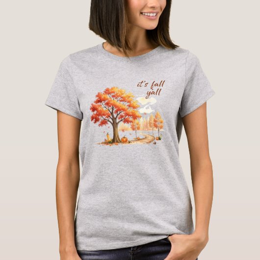 Es ist Fall Y'all T-Shirt (Vorderseite)