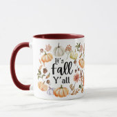 Es ist Fall Y'all Tasse (Links)