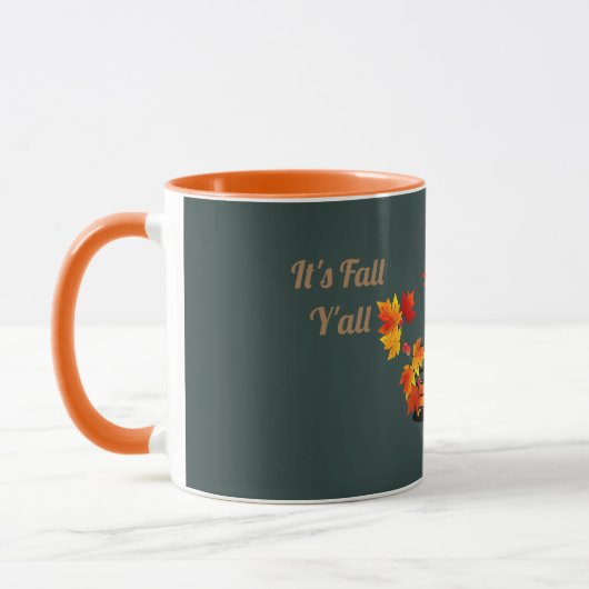 Es ist Fall Y'all Tasse (Links)