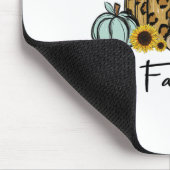 Es ist Fall Y'all Yellow Mops Dog Leopard Pumpkin Mousepad (Ecke)