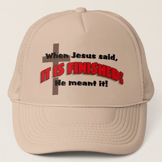 Es ist fertige Kappe (Vorderseite)