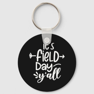 Es ist Field Day Y'all Fun Teacher Geschenke für F Schlüsselanhänger