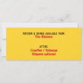 Es ist Filmnacht Einladung (Rückseite)