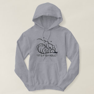 Es ist Fischbar Lustiger Angel Hoodie